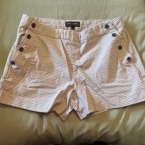 Button up shorts from Banana Republic